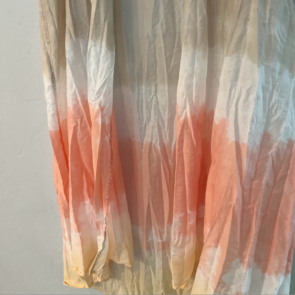 Chico’s Dramatic Tie Dye Pattern Flash Long Open … - image 3